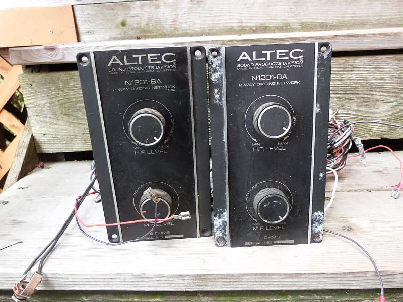 Altec N1201-8A dividing network crossover pair | Reverb