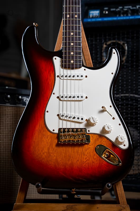 Fender Masterbuilt John Cruz '63 Stratocaster NOS Korina 2012 - sunburst image 1