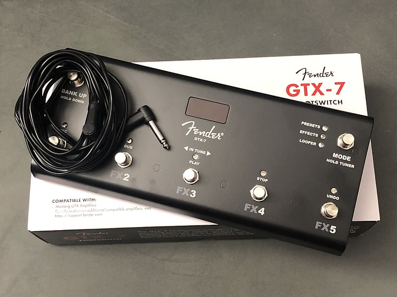 Fender GTX7 Footswitch Reverb