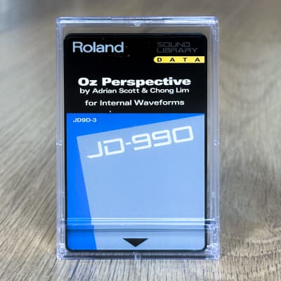Roland JD-990 // JD9D-3 // OZ Perspective // Voice Rom Data Card