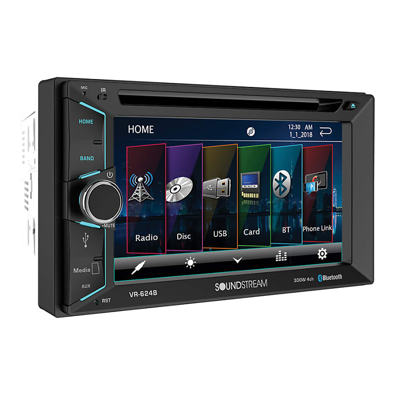 Soundstream VM-622HB 6.2” Car Monitor Bluetooth Receiver w/Android