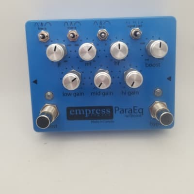 Empress Effects ParaEQ w/Boost エンプレス Empress Para EQ with Boost | Reverb Demo Video - YouTube