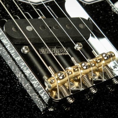 Suhr Eddie's Guitars Exclusive Custom Classic T Roasted - Black Sparkle image 19