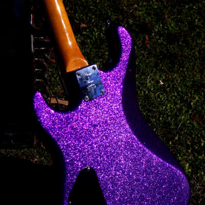 Strings & Things St. Blues  Eliminator II 1985 Purple Sparkle.   Special.  RARE. image 23