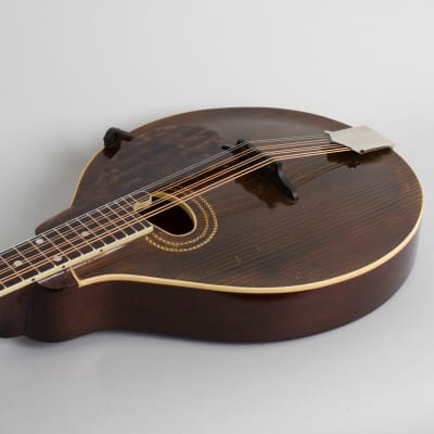 Gibson  Style H-1 Carved Top Mandola (1918), ser. #48206, original black hard shell case. image 7