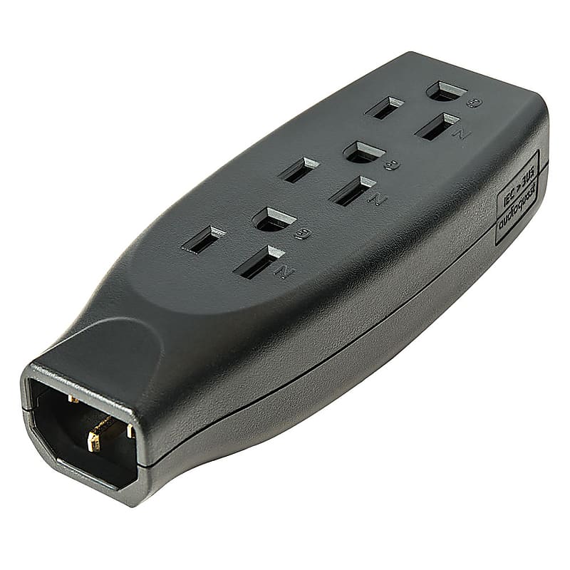 Audioquest: IEC>3US Power Strip Plug (IEC3US) | Reverb