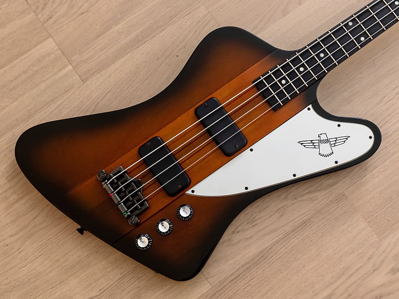 1998 Gibson Thunderbird IV Neck Through Bass Sunburst w