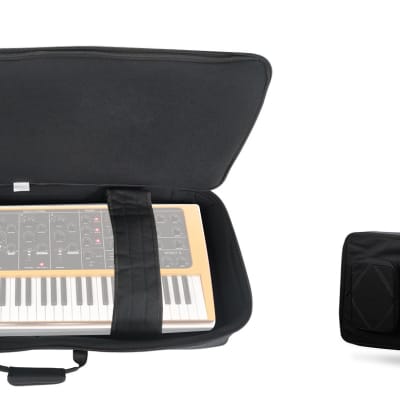 Rockville 61 Key Padded Durable Keyboard Gig Bag Case For STUDIOLOGIC SLEDGE