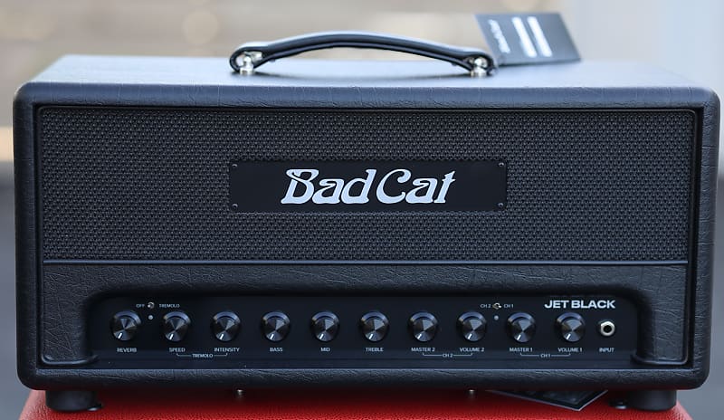 Bad Cat Jet Black 38-Watt Tube Amplifier Head - Black image 1