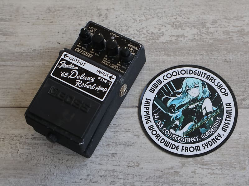 Boss FDR-1 Fender '65 Deluxe Reverb Amp Pedal | Reverb Australia