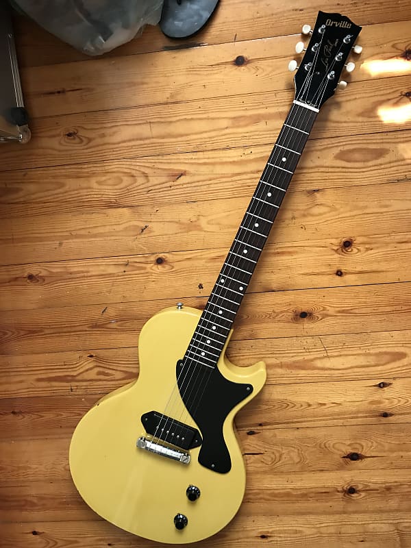 Orville Les Paul Junior Single Cut TV Yellow 1996 | Reverb