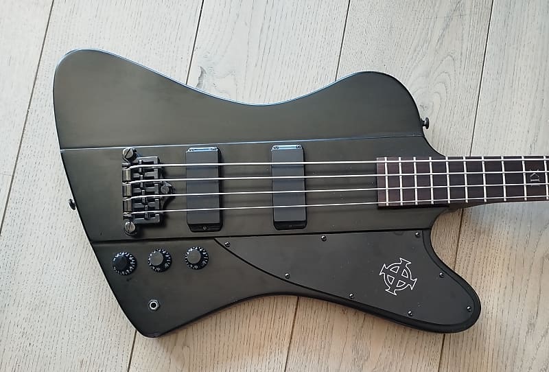 Epiphone Goth Thunderbird IV 2008 - Pitch Black Korea | Reverb Canada