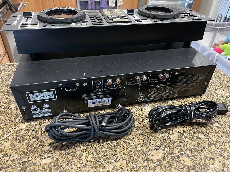 Pioneer CMX-3000 Dual CD Twin Professional Rackmount Deck DJ Pioneer CMX-3000 Dual CD Twin Professional Rackmount Deck DJ