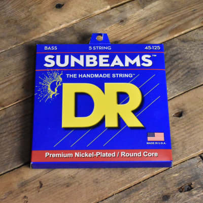 DR Sunbeam 5-string Bass 45-125 image 1