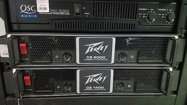 Peavey CS-2000 2000w Power Amp image 1