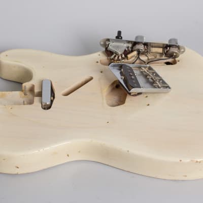 Fender  Telecaster Solid Body Electric Guitar (1958), ser. #31898, original tweed hard shell case. image 20