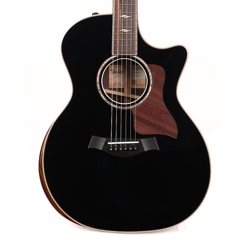 Mint Taylor 814ce Blacktop Special Edition Grand Auditorium | Reverb