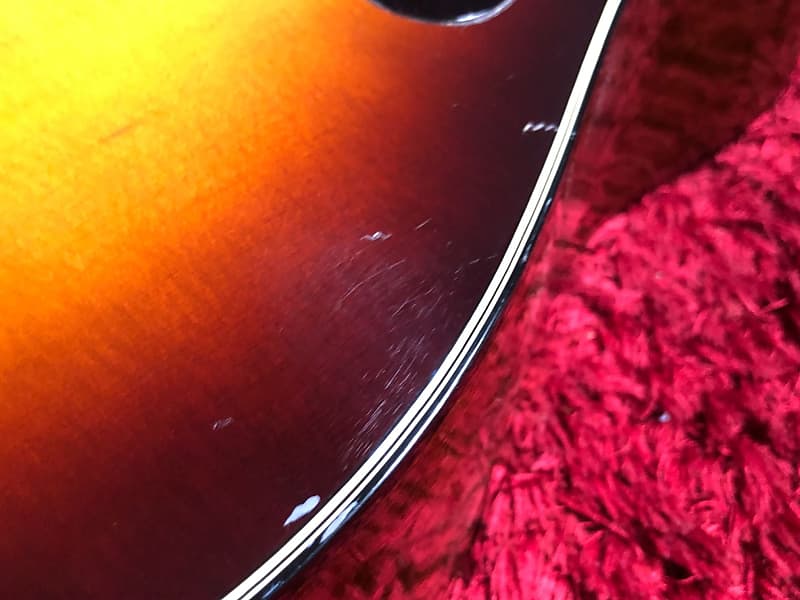 MORRIS WG-25 Acoustic Guitar Sunburst Japan Vintage | Reverb