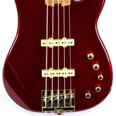 Charvel Pro Mod San Dimas 5-String Candy Apple Red Electric Bass Guitar image 1