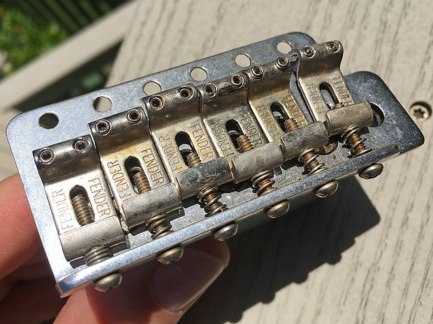 Fender Road Worn Stratocaster Vintage Guitar Bridge, also
