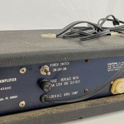 Vintage Sears LA-45 guitar amp head | Reverb