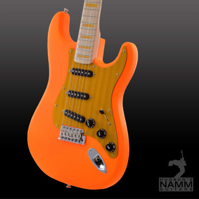 2018 Fender NAMM Display Masterbuilt Road Cone Glow On Stage  NOS Stratocaster  D Galuszka  BrandNew image 8