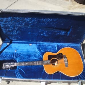 JOHN DENVER'S ANVIL CASE  ~1966 GUILD 12 string  F-212-XL~ Make an offer on just the case or guitar image 1