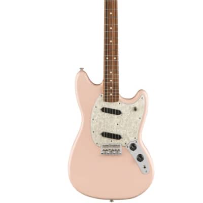 Fender Mustang 6 String Electric Guitar - Shell Pink image 1