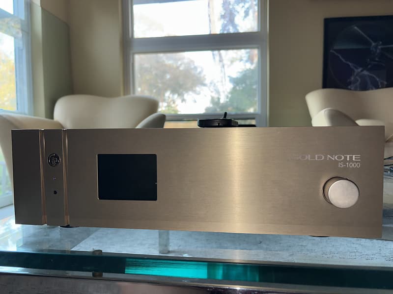 Gold Note IS-1000 Standard Gold Integrated Amp/DAC/Streamer  			