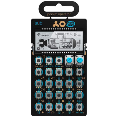 Teenage Engineering Pocket Operator PO-14 Sub - Bass Line Synthesizer And Sequencer