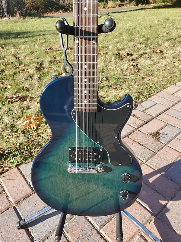 Epiphone Les Paul Junior Special Blue Aqua Burst | Reverb