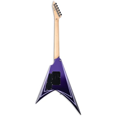 LTD Alexi Laiho Hexed Signature Electric Guitar - Purple Fade w/Pinstripes image 4