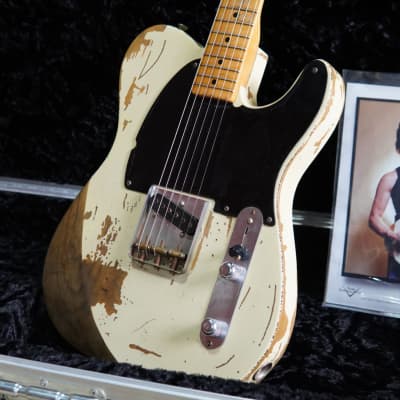 Fender Custom Shop Tribute Masterbuilt Jeff Beck Esquire 2006 - White image 3