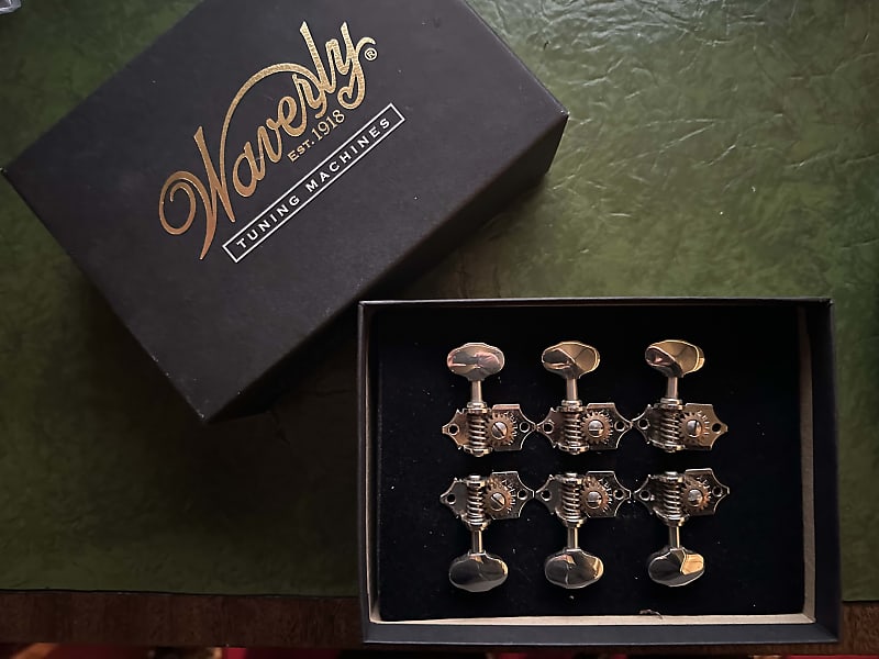 Waverly 4060 Tuners (Nickel)