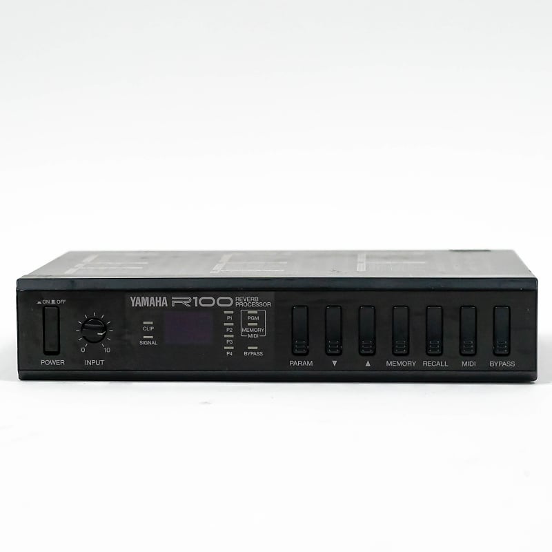 YAMAHA / R100 リバーブプロセッサー Yamaha R100 Reverb Processor Half Rack | Reverb