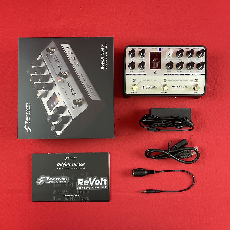 [USED] Two Notes ReVolt Guitar Analog 3 Channel Preamp image 1