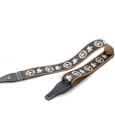 Right On Straps Peace & Doves - Neil Young Strap image 2