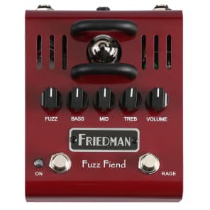 Friedman Fuzz Fiend 真空管ファズ Friedman Fuzz Fiend Tube Fuzz Pedal Review - YouTube
