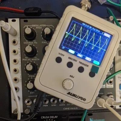 Cwejman VM-1 Voice Module with custom 4hp output expander. image 3