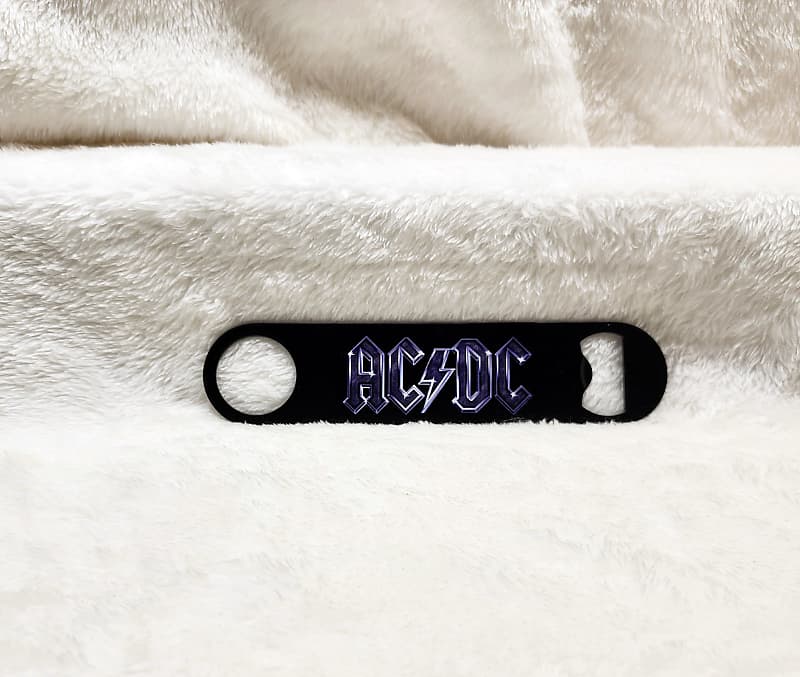AC/DC Metal Bottle Opener | Reverb