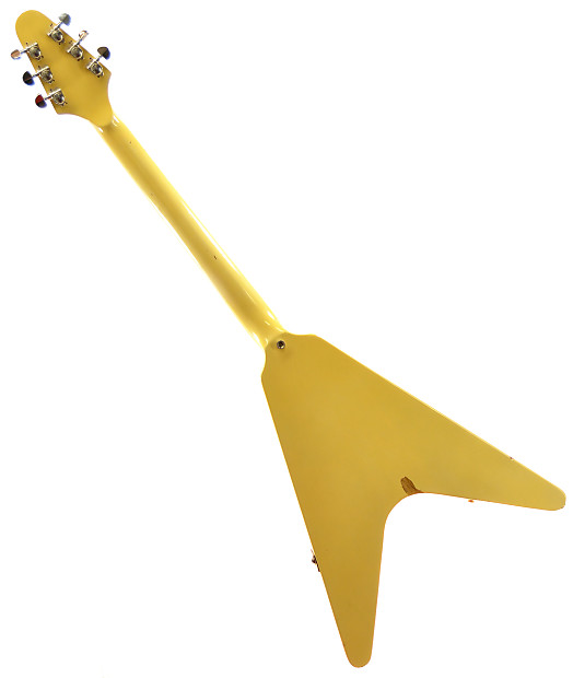 No Name Vintage 1980's Flying V Copy Electric Guitar 50's