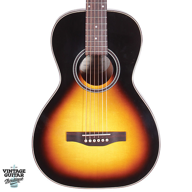 Simon and patrick parlor guitar on sale