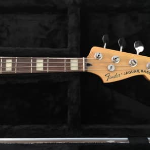 Fender Jaguar Bass Sunburst MIJ w/ Case image 14