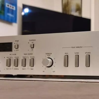 VINTAGE TECHNICS STEREO INTEGRATED AMPLIFIER/PHONO/AUX/JAPAN/110v/220v image 5