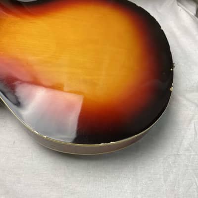 Mosrite Celebrity III 3 Semi-Hollowbody Guitar with Case - Sunburst image 22