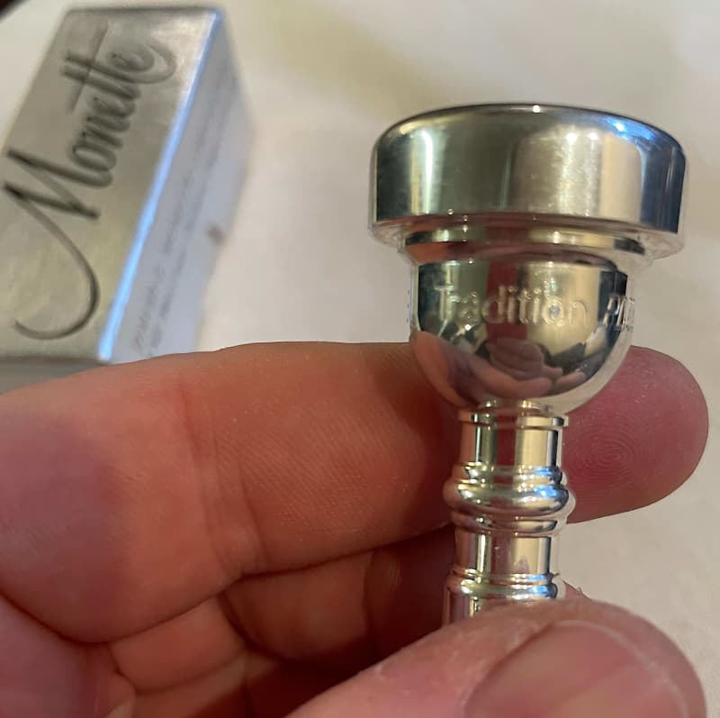 Monette Tradition Plus 3 Trumpet Mouthpiece in Silver | Reverb