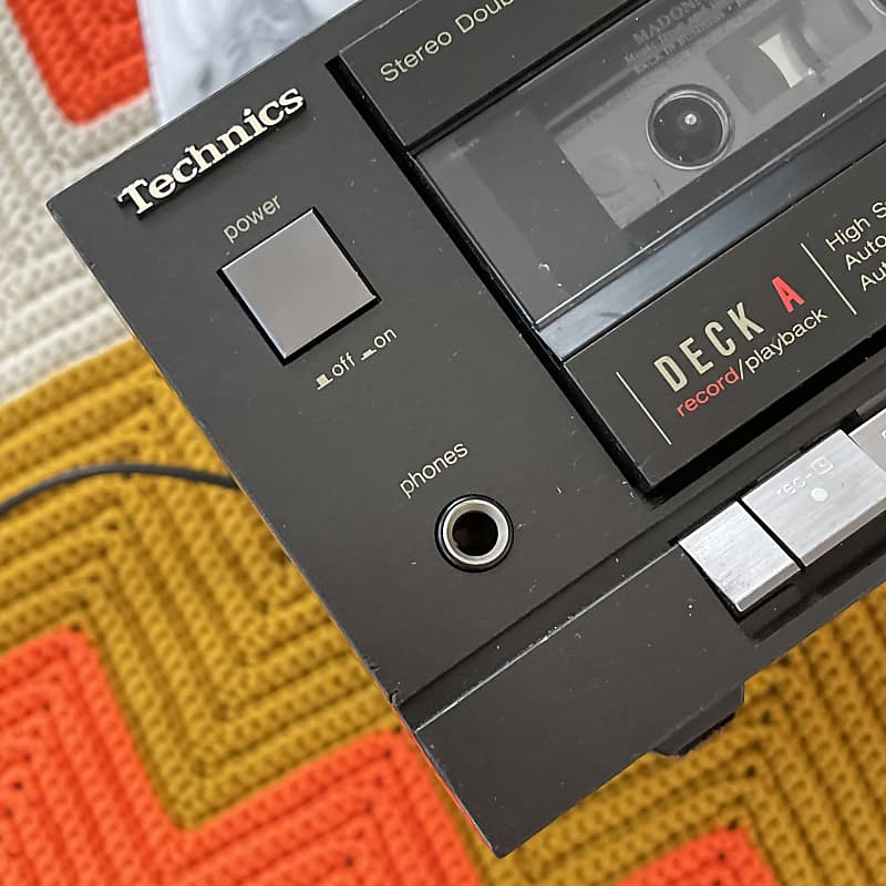 Technics Dual Tape Deck - 1980's Made in Japan
