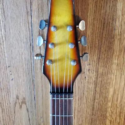 Baldwin Burns 706v Hollow Body Electric Guitar || ES-335 Style 1967 1968 Sunburst 706 image 7