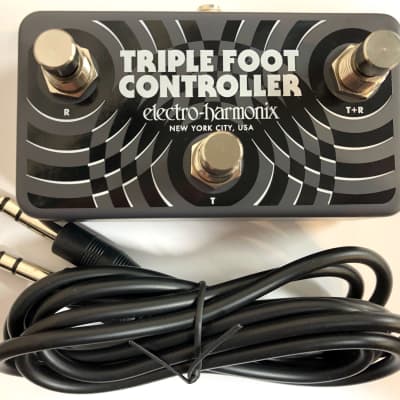 Used Electro-Harmonix EHX Triple Foot Controller Utility Pedal w/ TRS Cable for sale