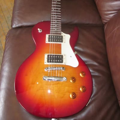 Cort Classic Rock Series Cherry Red Sunburst Electric Guitar CR100 image 2